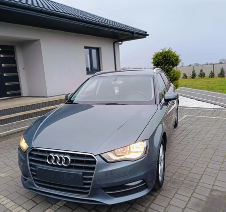 Audi A3 cena 39700 przebieg: 214000, rok produkcji 2013 z Płock małe 667